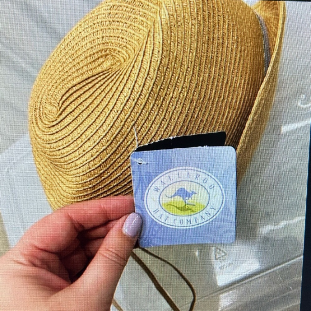 Wallaroo hat Company -Trilogy Trilby WTRI-22 Natural Paper Braid*NEW*